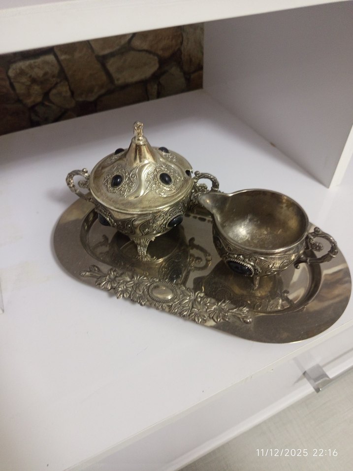 GÜMÜŞ VİTRİN SÜSÜ - Görsel 4