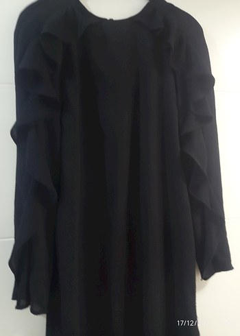 SİYAH DAVET ELBİSESİ - Görsel 5