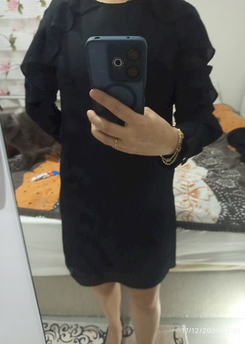 SİYAH DAVET ELBİSESİ - Görsel 6