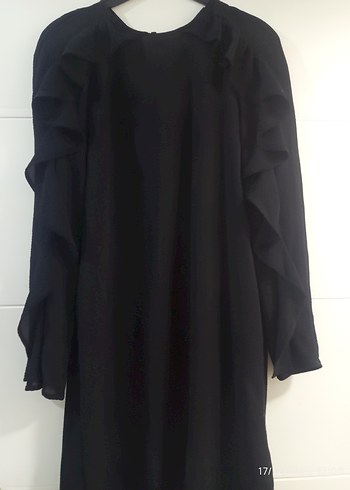 SİYAH DAVET ELBİSESİ - Görsel 4