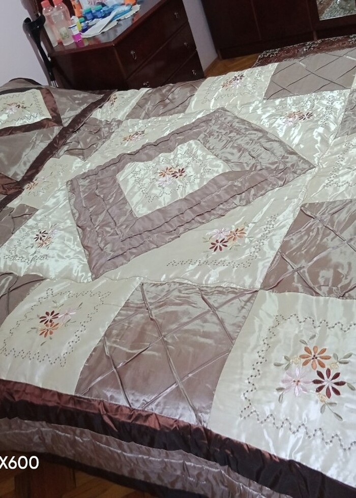 YATAK ÖRTÜSÜ  PATWORK  - Görsel 5