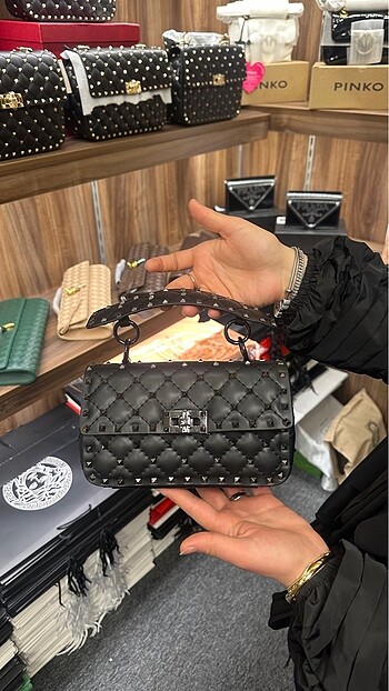 Beden siyah Renk Valentino garavani bag
