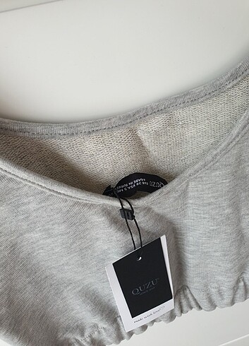 Quzu ETİKETLİ QUZU CROP TOP