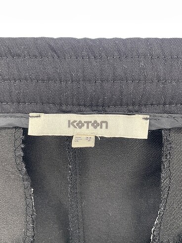 34 Beden siyah Renk Koton Kumaş Pantolon %70 İndirimli.