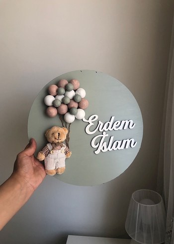 Çok satan bebek kapı süsü