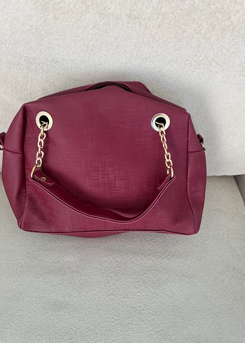 Diğer Bordo Kadın Minimalist Çanta