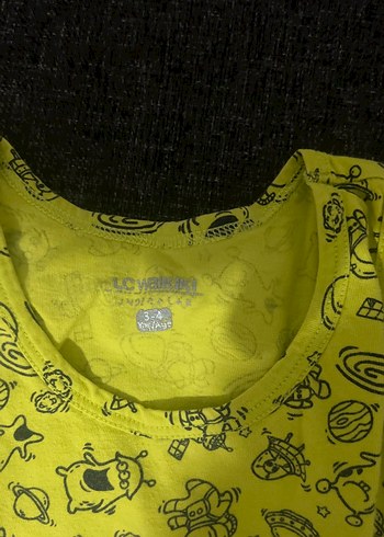 Sarı Desenli Çocuk Atlet - Görsel 2