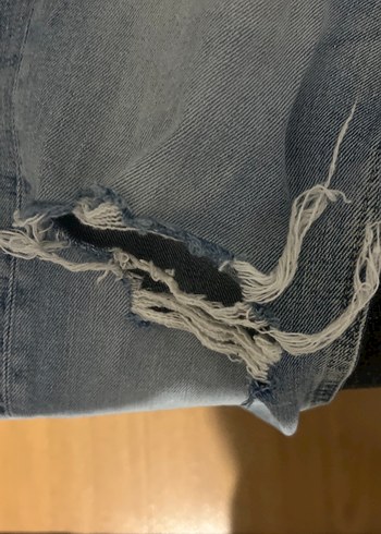 Gevşek Kesim Midi Kot Pantolon - Görsel 4