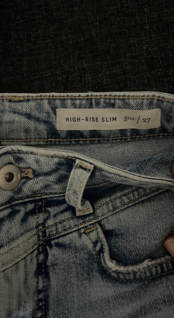 Gevşek Kesim Midi Kot Pantolon - Görsel 2