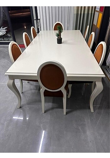 8 Kişilik Yemek masası