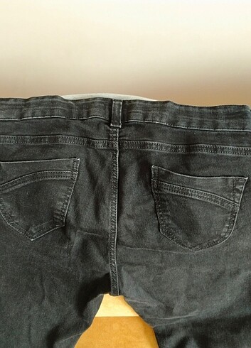 xl Beden Siyah hamile pantolonu jean