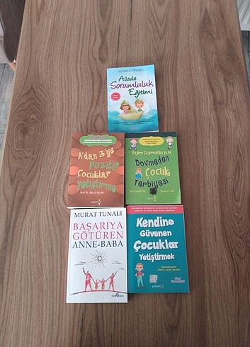  Beden 5 adet egitici kitap