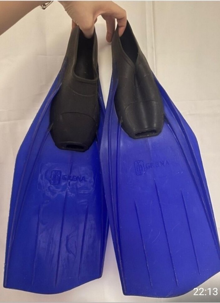 Mavi Erkek Su Ayakkabısı Velcro Bantlı - Görsel 2