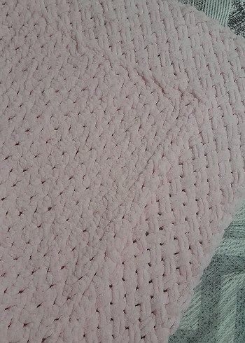 Bebekler için yumuşak pembe battaniye - Görsel 4