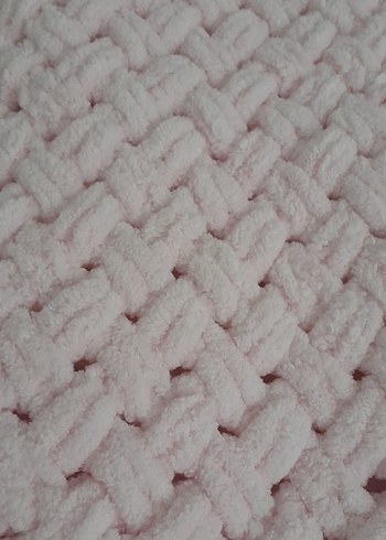 Bebekler için yumuşak pembe battaniye - Görsel 8