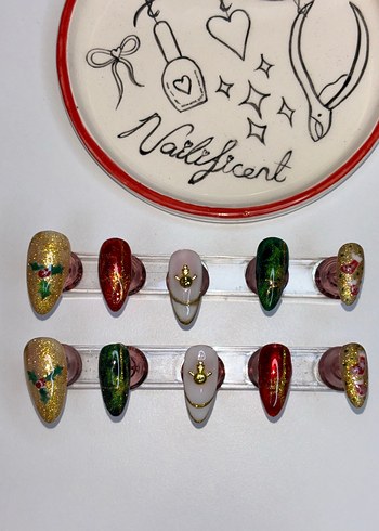 Christmas Takma Tırnak - Görsel 2