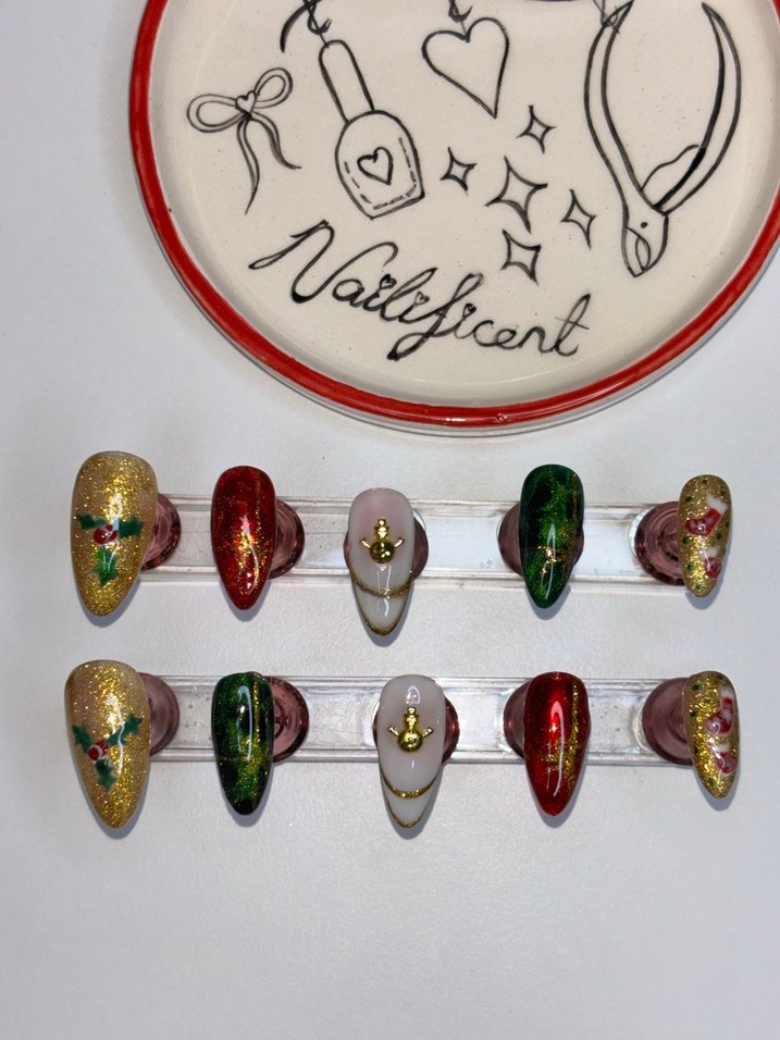 Christmas Takma Tırnak - Görsel 2