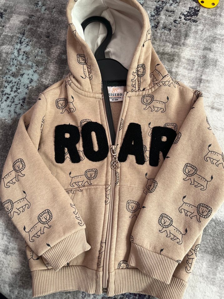 Kapüşonlu ikili Erkek Çocuk Ceketi - Görsel 4