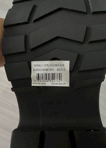 Bordo Deri Bot - Görsel 4