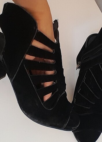 Sandalet topuklu ayakkabi  - Görsel 3