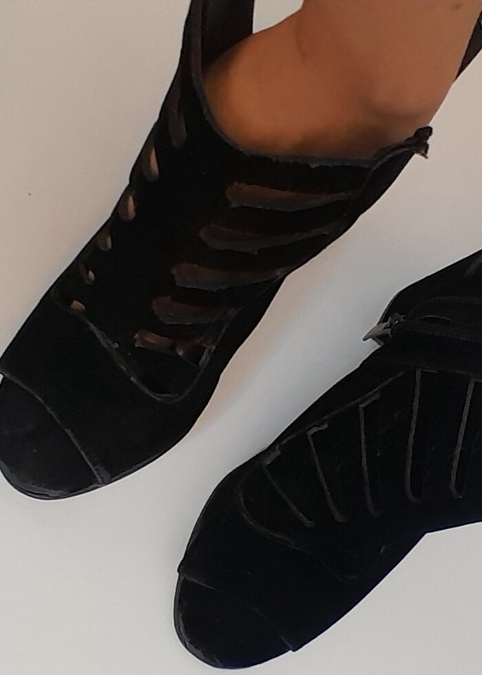 Sandalet topuklu ayakkabi  - Görsel 2