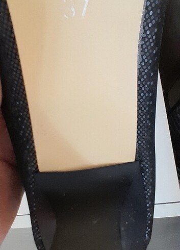 37 Beden siyah Renk Stiletto 