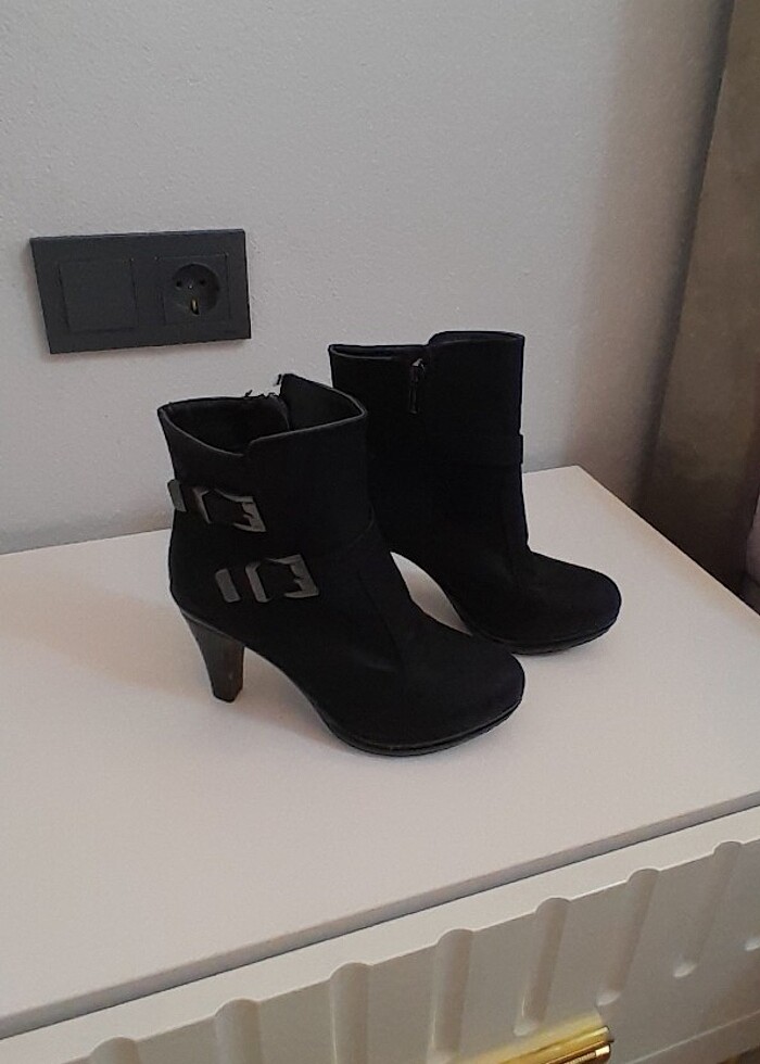 Bot çizme topuklu - Görsel 2