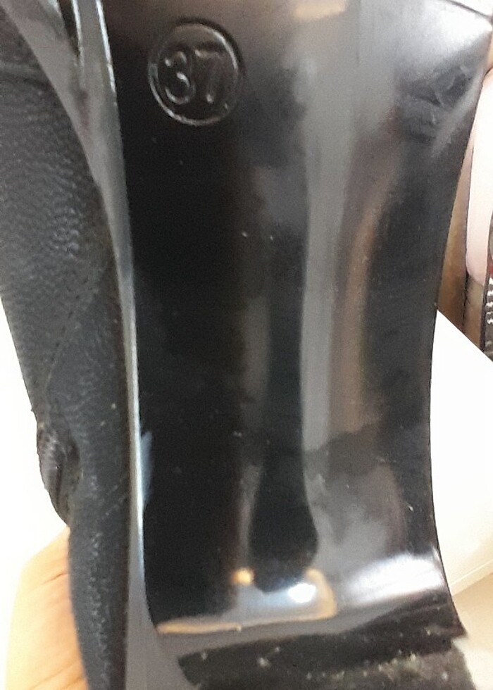 Bot çizme topuklu - Görsel 5