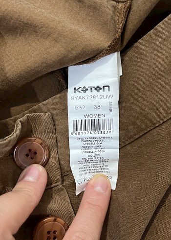 Çok az kullanıldı kahve rengi - Görsel 2