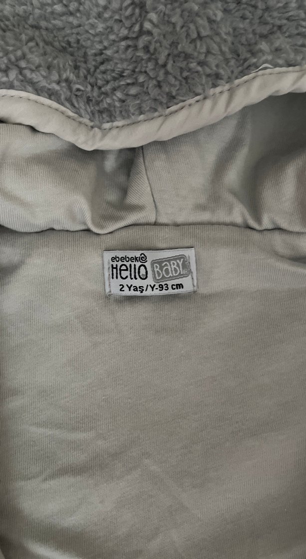 Gri Bebek  Peluş Tulum - Görsel 2