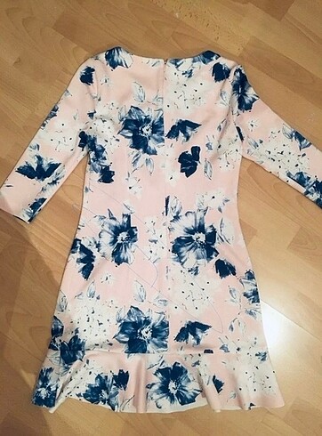 Zara Zara Çiçekli Elbise