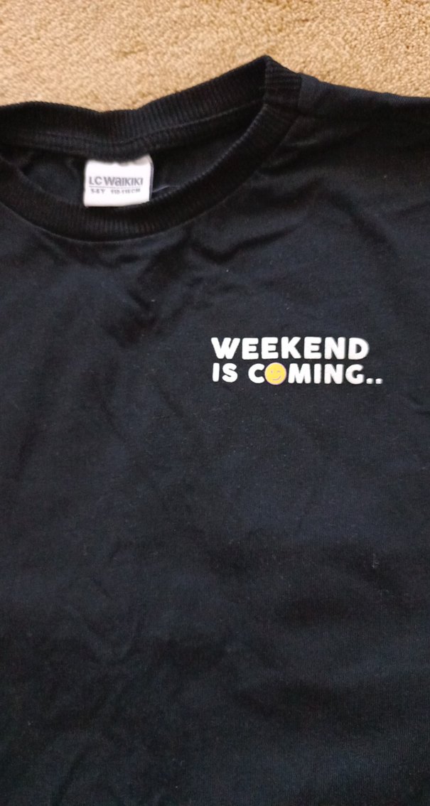 Siyah Kız Çocuk Uzun Kollu Tişört - Görsel 3