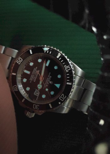 Rolex Klasik Gri Erkek Kol Saati - Görsel 5