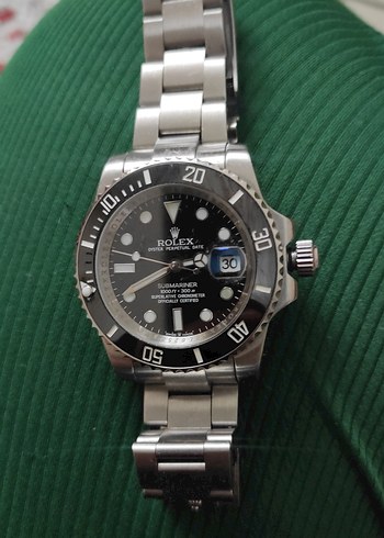 Rolex Klasik Gri Erkek Kol Saati - Görsel 2