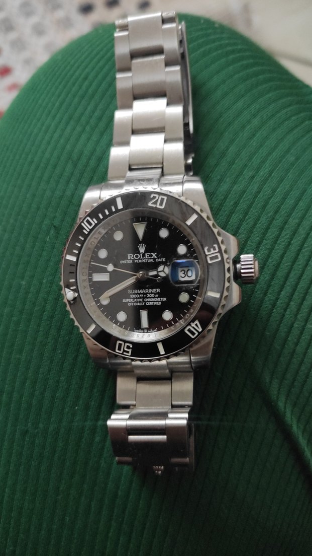 Rolex Klasik Gri Erkek Kol Saati - Görsel 2