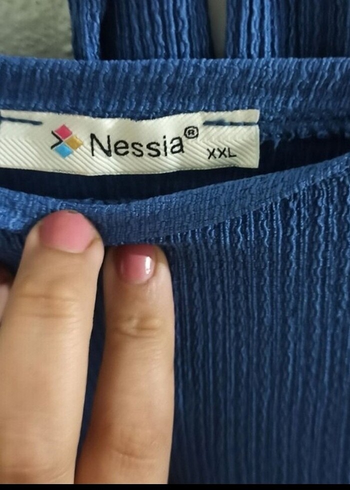 Mavi elbise  - Görsel 2