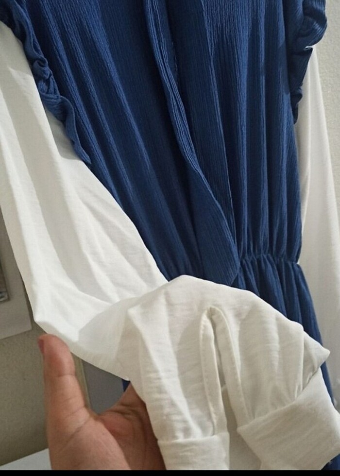 Mavi elbise  - Görsel 3