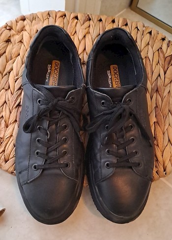 Dockers Siyah Deri Sneaker