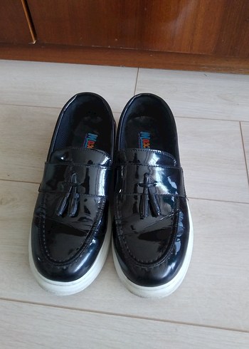 Siyah Püsküllü Erkek Çocuk Loafer Ayakkabı - Görsel 2