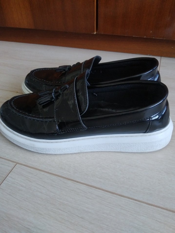 Siyah Püsküllü Erkek Çocuk Loafer Ayakkabı - Görsel 5