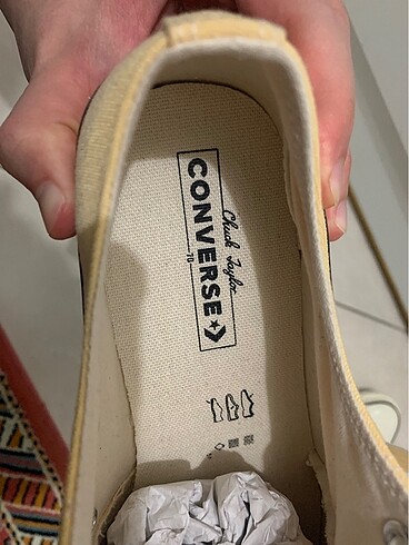 45 Beden ten rengi Renk Converse Chuck 70