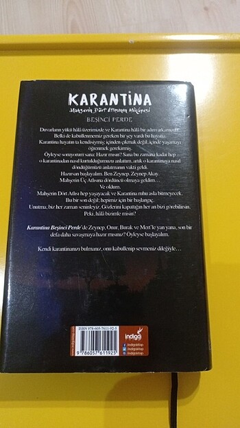  Karantina 5-Beyza Alkoç (ciltli)
