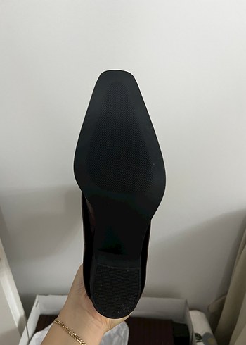 Kahverengi Deri Yılan Desenli Dizüstü Bot - Görsel 2