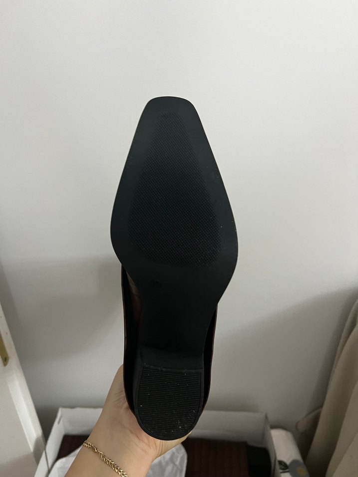 Kahverengi Deri Yılan Desenli Dizüstü Bot - Görsel 2