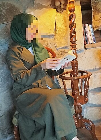 38 Beden HEQA marka Trenchkoat ve pantolon takım 