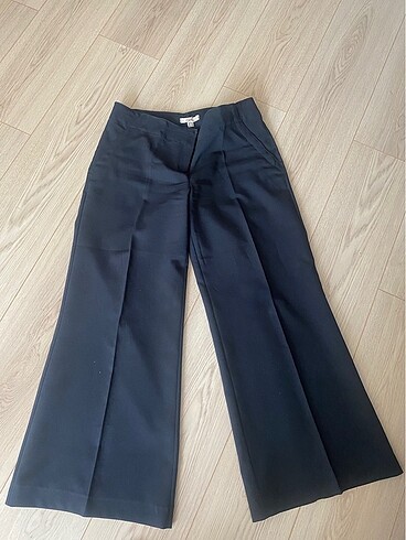 Geniş paça vintage pantolon