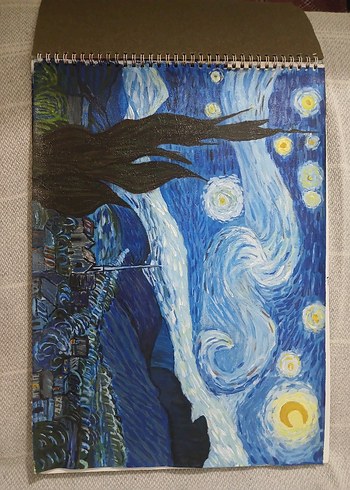 Yıldızlı Gece Tablosu - Görsel 3