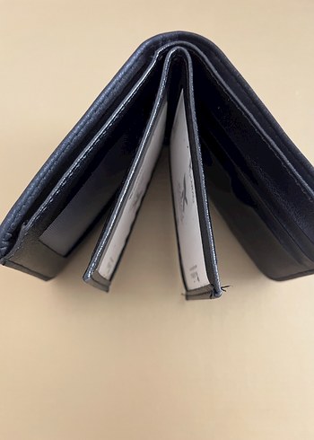 Siyah Minimalist Erkek Cüzdanı - Görsel 3