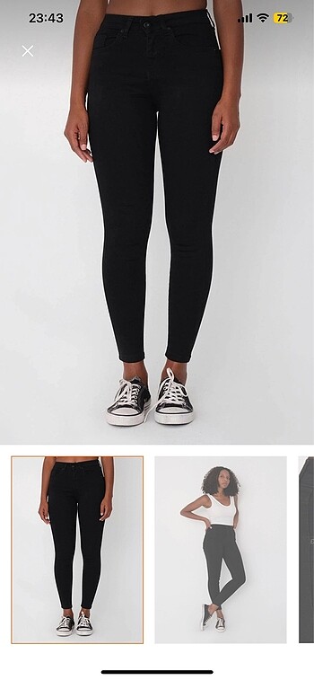Siyah skinny jean