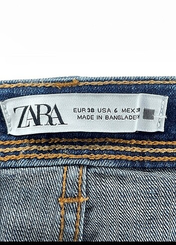 38 Beden lacivert Renk Zara jean